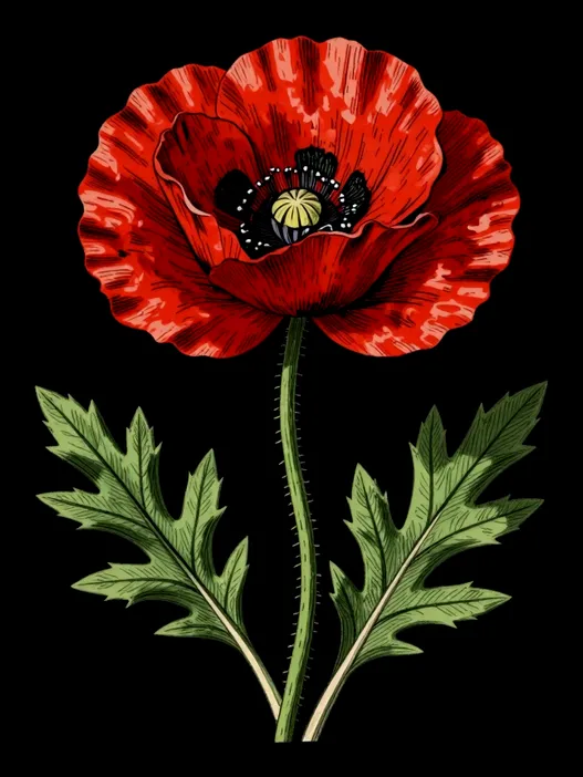 Red poppy