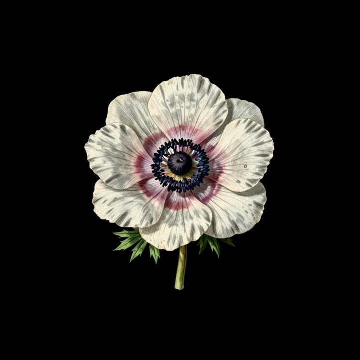 White anemone